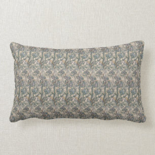 Rectangle Coussin lombaire de fines herbes sage de petit
