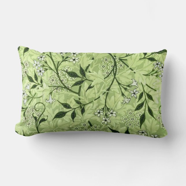 Rectangle Coussin lombaire de jasmin (Recto)