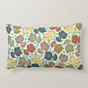 Rectangle Coussin lombaire de Kitty Kats