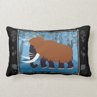 Rectangle Coussin lombaire de TWIS : Le mammouth faisant le