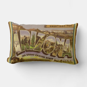 Rectangle Coussin lombaire nostalgique de l'Arizona