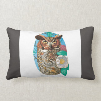 Rectangle Coussin lombaire pour des amants de hibou