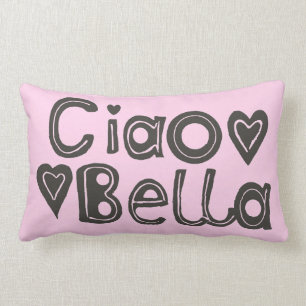 Rectangle Coussin lombaire rose-clair de Ciao Bella