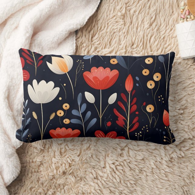 Rectangle Coussin Lumbar 13 pouces x 21 pouces (Couverture)