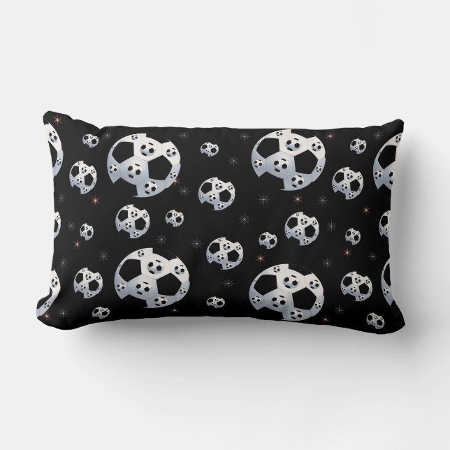 Rectangle Coussin Lumbar de football spatial (Recto)