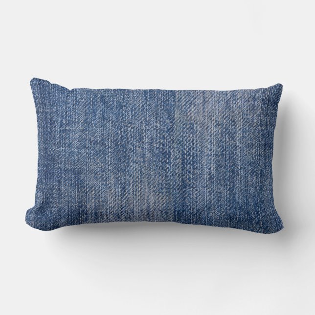 Rectangle Coussin LUMBAR DENIM-LOOK (Recto)