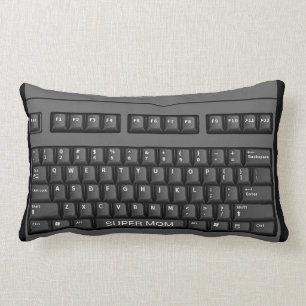 Rectangle Coussin Lumbar du clavier de l'ordinateur