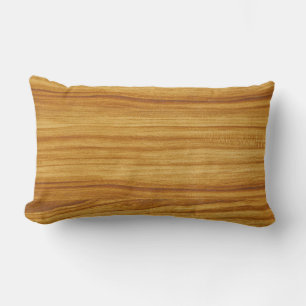 Rectangle Coussin Lumbar en bois clair