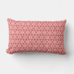 Rectangle Coussin (lumbar) - Hexagons avec barres