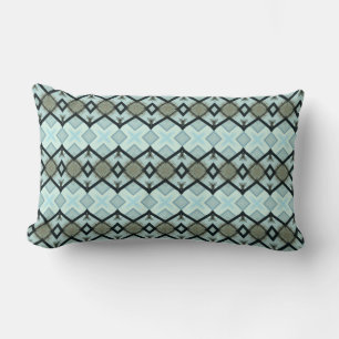 Rectangle Coussin Lumbar Motif Western Sky