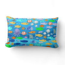 Coussin lumineux - Design funky 