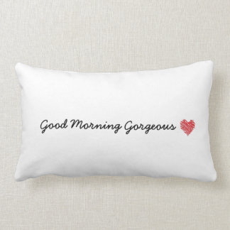 Rectangle Coussin magnifique bonjour