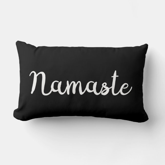 Rectangle Coussin Namaste (Recto)