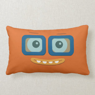 Rectangle Coussin orange de bande d'amusement de BBSS (21"