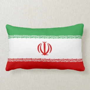 Rectangle Coussin (persan) iranien de drapeau