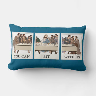 Rectangle Coussin Peut S'asseoir Avec Nous