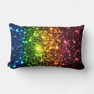 Rectangle Coussin Rainbow Galaxy Lumbar