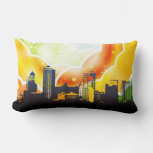 Rectangle Coussin Rainbow urbain