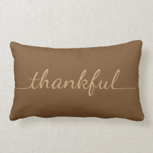 Rectangle Coussin reconnaissant de thanksgiving