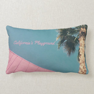 Rectangle Coussin Retro Palm Springs Lumbar