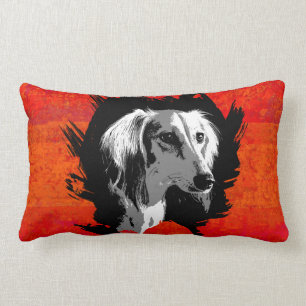Rectangle Coussin Saluki
