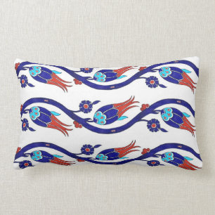 Rectangle coussin turc de tulipe