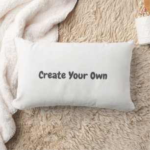 Rectangle Créez votre propre Coussin Lombaire 33 cm x 53 cm