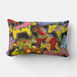 Rectangle Dancing Dala American MoJo Coussin