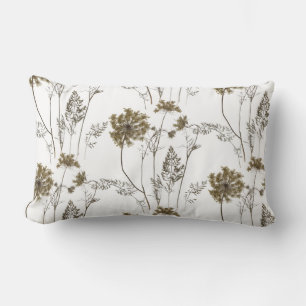 Rectangle Dentelle de la reine Anne sur un Coussin Lumbar