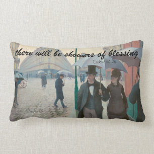 Rectangle Douches de la bénédiction, coussin lombaire de