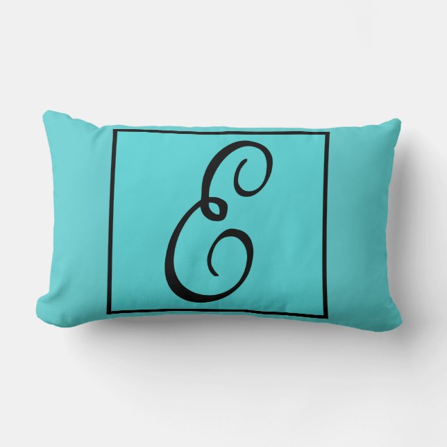 Rectangle E COUSSIN INITIAL - Lettre E sur Arrière - plan Aq (Recto)