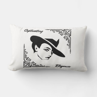 Rectangle Élégance captivante Beau Coussin moderne