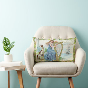 Rectangle Erin Mavourneen Coussin Lombaire Irlandais
