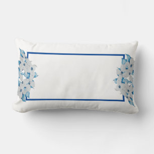 Rectangle Fleurs de bois de chien sur un Coussin Lumbar