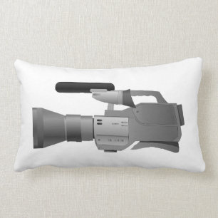 Rectangle Grand coussin de caméra vidéo