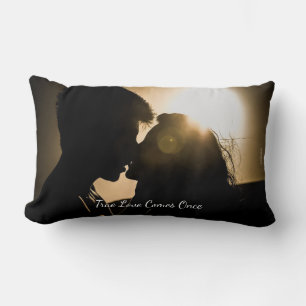 Rectangle HAMbWG - Lumbar Coussin - L'Amour Vrai Arrive Une 