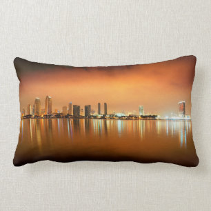 Rectangle Images différentes du coussin deux d'horizon de