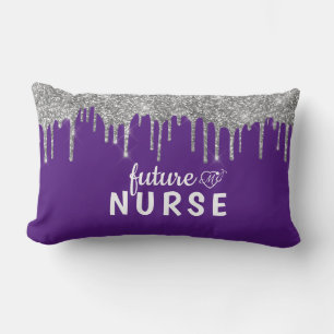 Rectangle Infirmière Glam personnalisée Coussin Lumbar