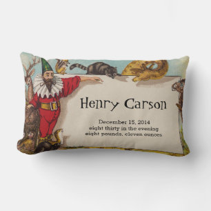 Rectangle Isidore l'Elf et son Coussin d'Annonce Animaux