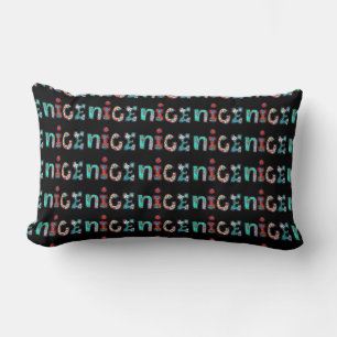 Rectangle Joli coussin lombaire