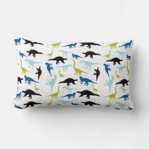 Rectangle Joli dinosaure motif lombbar coussin