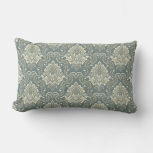 Rectangle Joli modèle Damask Lumbar Coussin