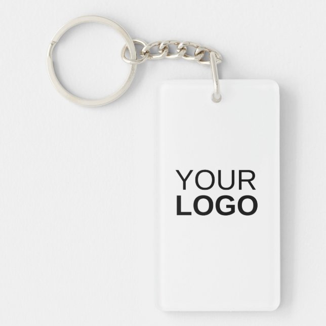 Rectangle Keychain (single-sided) (Front)