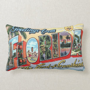Rectangle La FLORIDE - la terre du soleil - COUSSIN