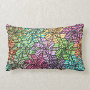 Rectangle Les remous de Starburst ont modelé le coussin