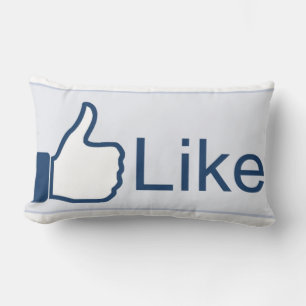 Rectangle Like - Bouton Sike Coussin recto verso 2