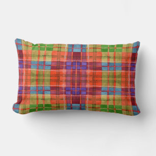 Rectangle MAC RAE TARTAN Lumbar Coussin
