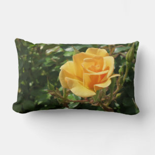 Rectangle Magnifique Coussin Rose Jaune