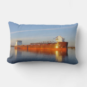 Rectangle Mark W. Barker lumbar coussin