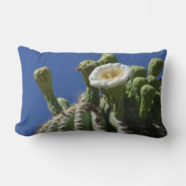 Rectangle Merveille qui fleurit la nuit : Coussin jetable à  (Recto)